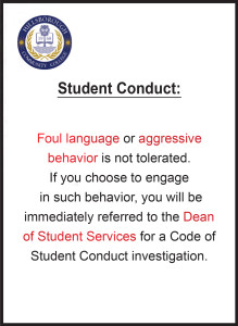 No Cursing Policy for students at Brandon campus: college policy or a violation of Free speech?