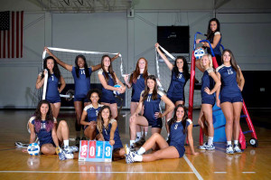 Volleyball team prepared for season