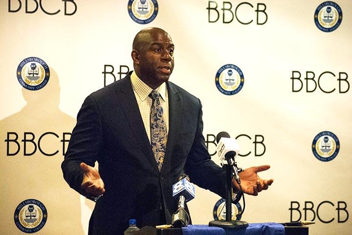 Earvin “Magic” Johnson shares insight to his success.