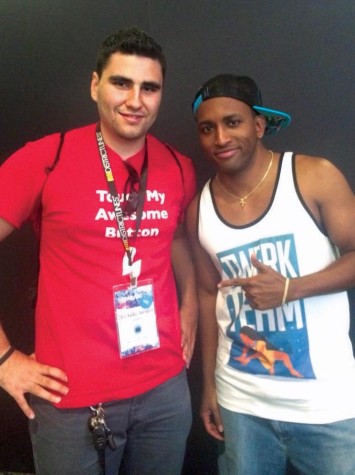 Chris Valdez and Swoozie.