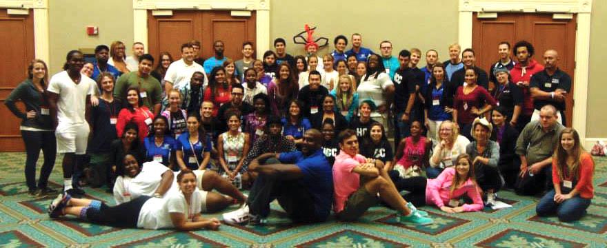 SGA distric members at the Leadership Conference in Orlando.