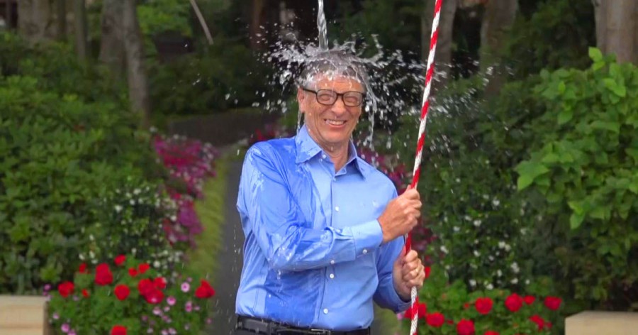 The ALS Ice Bucket Challenge