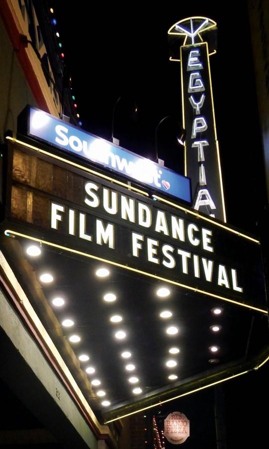 Park City's iconic Egyptian theater.