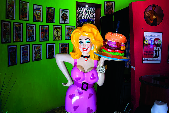Burgers and drag shows