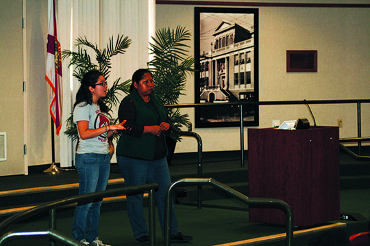 Coalition of Immokalee Farm Workers visits HCC