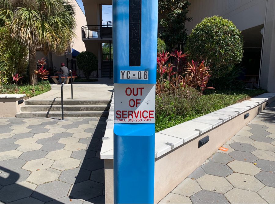 Emergency Call Boxes remain out of service on campuses.