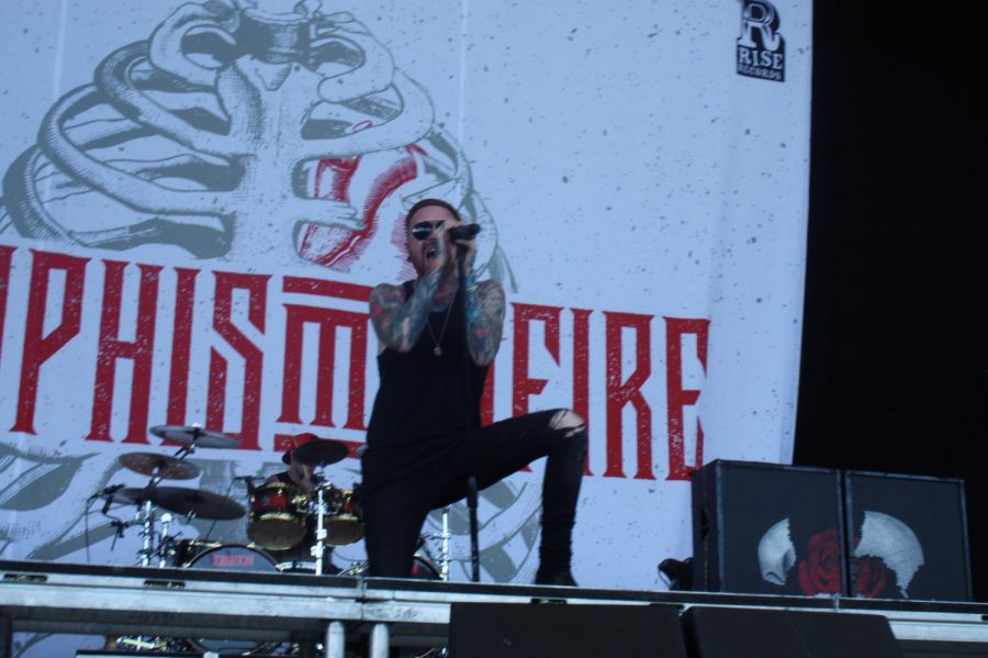Matty Mullins and Memphis May Fire at Disrupt
