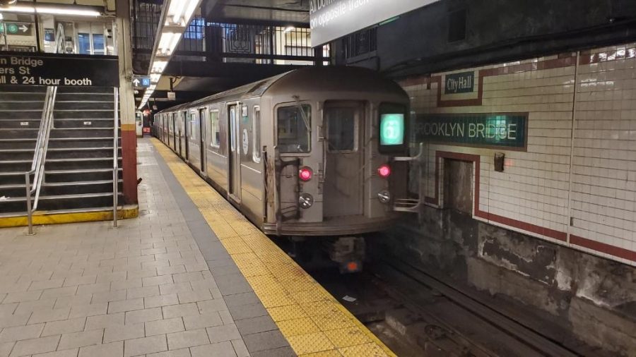 A subway station the day after the conference was cancelled. This almost-empty station was used by our staff to go to Coney Island after visiting the Brooklyn Bridge.