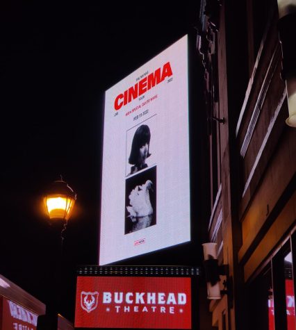 Marquee for The Marías at Buckhead Theatre in Atlanta, Georgia
