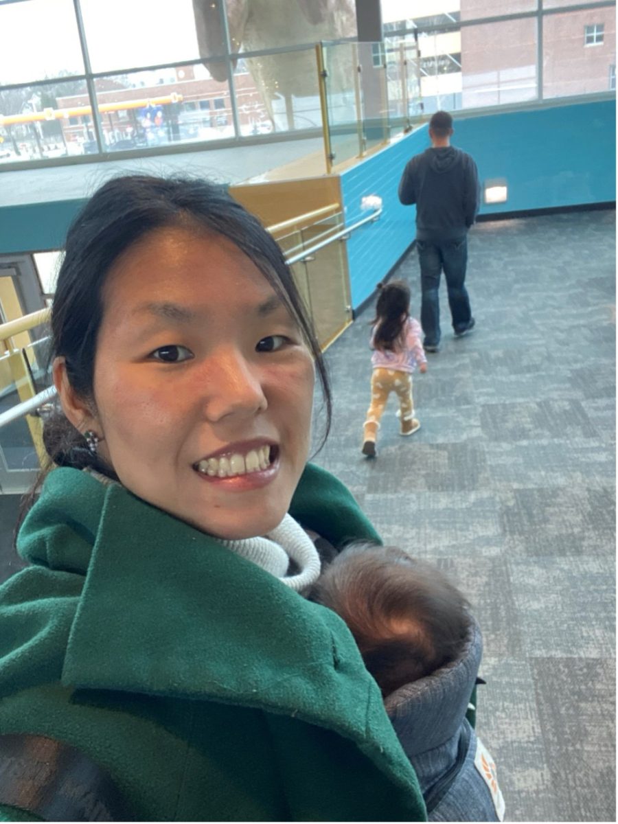 Sakura Turner balances parenting and studying while at HCC.